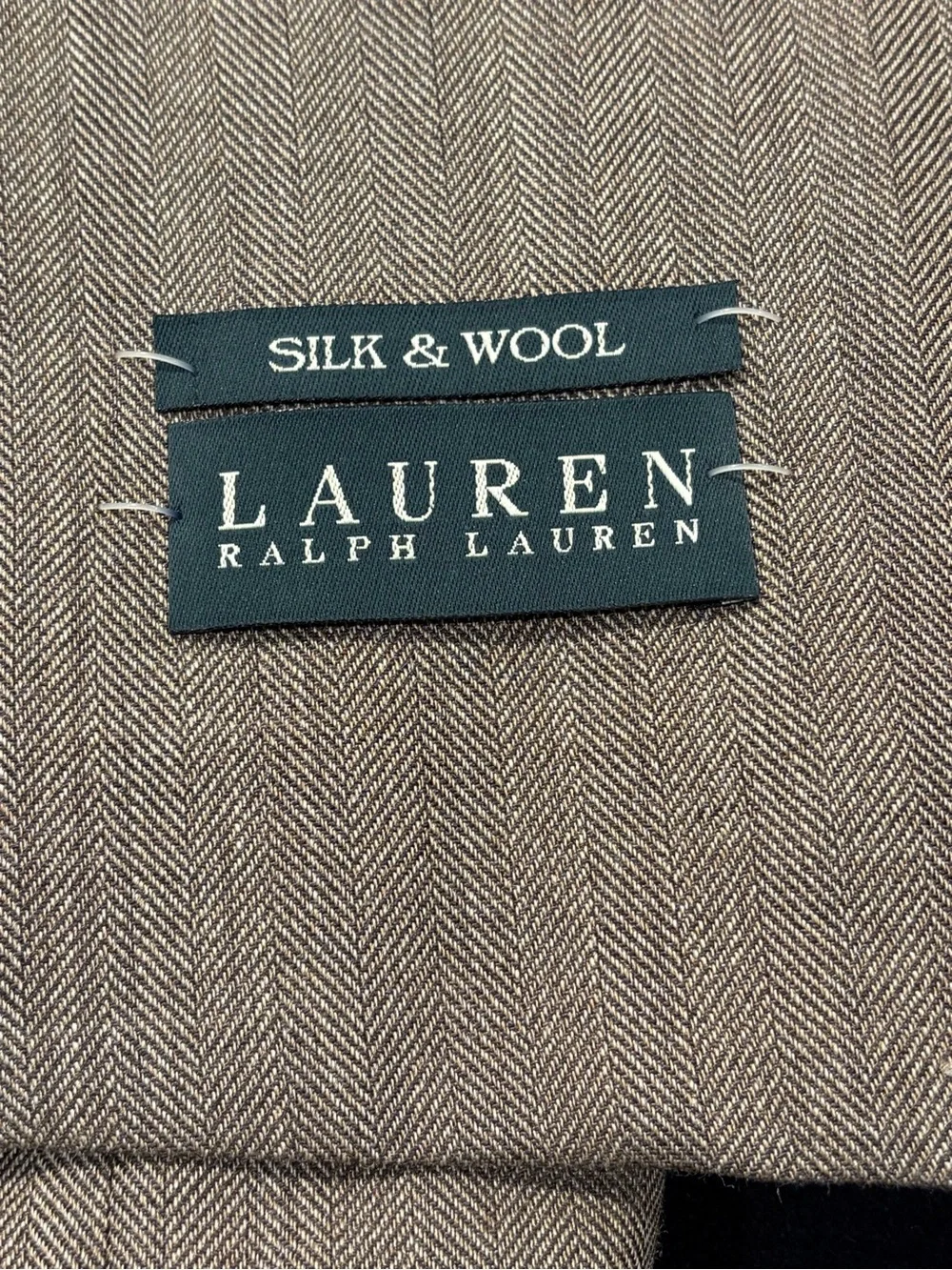 Lauren Ralph Lauren Silk Wool Sport Coat Men’s 46R Tan Light Brown NWT